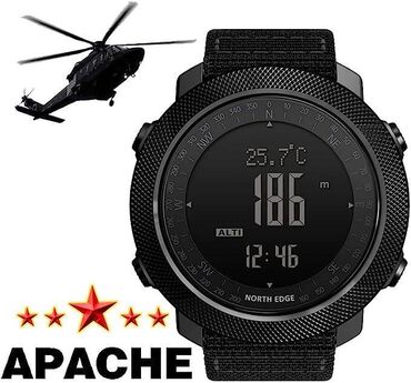 барометр: Наручные часы - NORTH EDGE Apache Предназначены для использования в