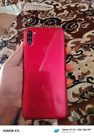 чехол редми 14 с: Samsung Galaxy A11, Б/у, 32 ГБ, цвет - Красный — 4