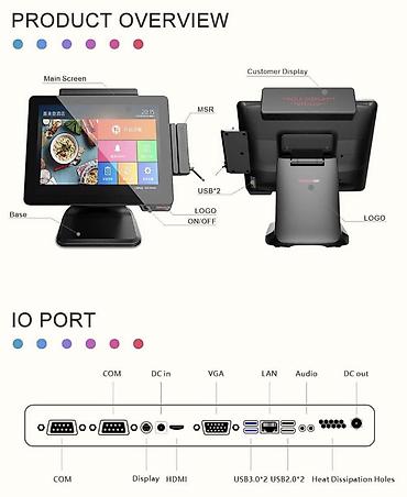 kass: Pos Monitor Rkeeper Restoran və marketlər üçün Pos monitor (R keeper) — 1