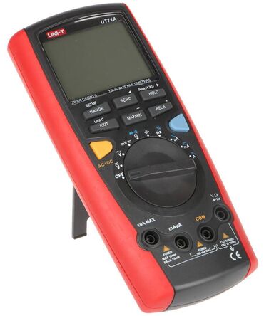 dc mator: Çoxfunksiyalı rəqəmsal multimetr UNI-T UT-71A İstehsalçı	UNI-T