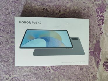 Digər planşetlər: Honor Pad X9 son modeldi. Yeni alinib ve negd alinib. Karobkasi