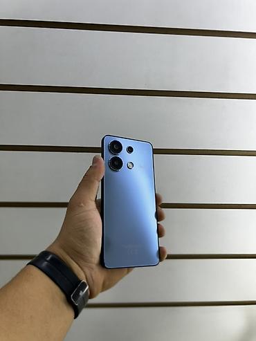 Смартфон Xiaomi Redmi Note 13, синий - Экран: AMOLED, плоский, с