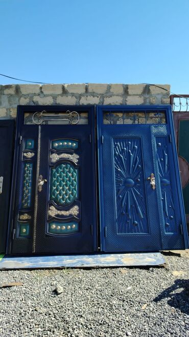 Giriş qapıları: Mənzil üçün Yeni Giriş qapısı Çərçivə ilə, Zəmanətli, Ödənişli quraşdırma, Ödənişli çatdırılma — 34