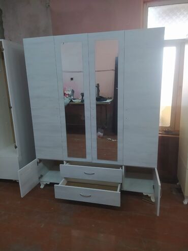 Dolablar: Yeni, Açılan, 4 qapılı Düz dolab, Şifonyer, Azərbaycan — 2