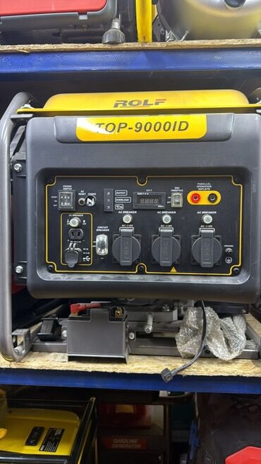 стабилизаторы для электричества: Бензиновый генератор ROLF TOP-9000ID - Панель управления с