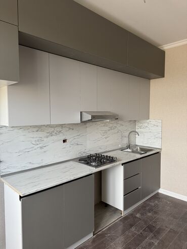 Sifarişlə mətbəx mebeli: Sifarişlə mətbəx dəsti, Özü çəkən petlələr, MDF, Kredit var, Pulsuz çatdırılma — 4