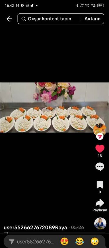 Aşpazlar: Salatcı işi axtarıram .10 ilden artıqdır təcrübəm. 60 yaşım var — 10