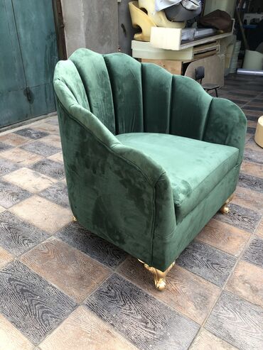 Kreslolar: Yeni, Kreslo, Vеlur parça, Kredit yoxdur — 5