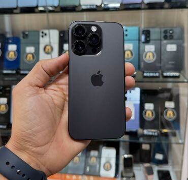 iphone 14 islenmis: IPhone 14 Pro Max, 256 GB, Qara, Kredit, Simsiz şarj, Face ID