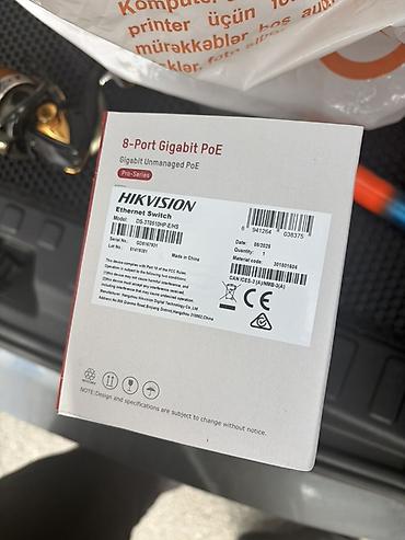 sazz internet paketleri: Hikvision DS-3T0510HP-E/H(S) – 8 Portlu Gigabit Unmanaged PoE Switch — 2