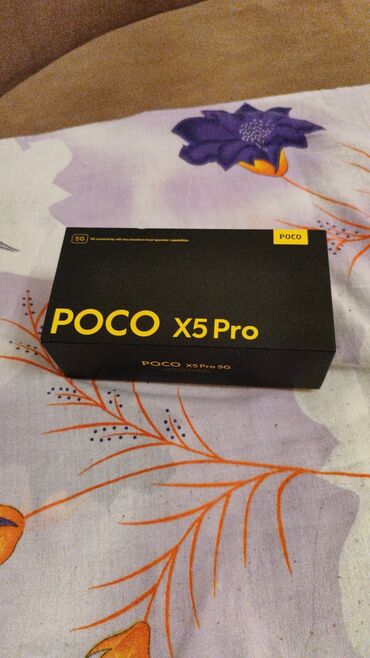 poco m5 6128 qiymeti: Poco X5 Pro 5G, 256 GB, rəng - Qara, Barmaq izi, Face ID