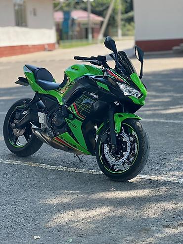Унаа: Kawasaki Ninja 650 — спортивный дорожный мотоцикл в фирменной — 5
