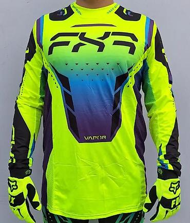 Sportska odeća: Motokros/enduro komplet – dres, pantalone i rukavice, visokovidljivi — 11