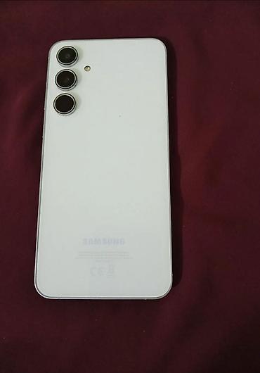 galaxy a35: Samsung Galaxy A55, 128 GB, rəng - Ağ, Barmaq izi — 1