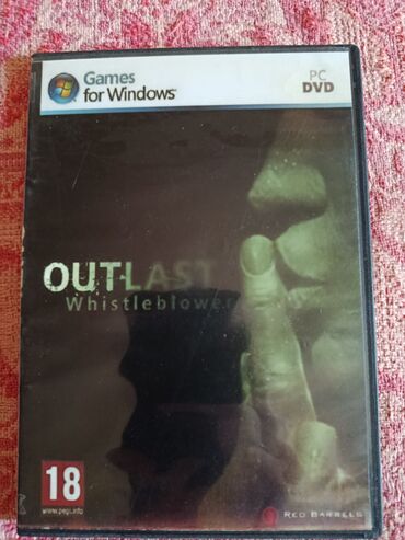 ssd disk: Satılır Pc üçün təzə DVD disk oyunu Outlast Whistleblower.Boş boşuna