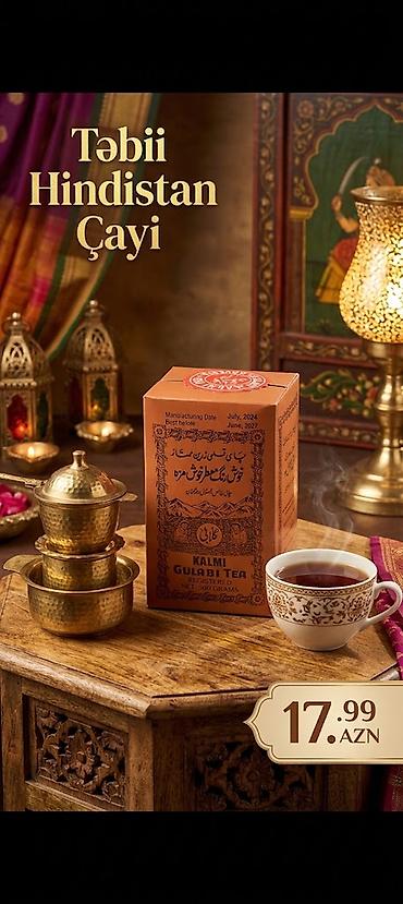 Hindistan Çayı – 500 qr 🌿 Yüksək keyfiyyətli, orijinal Hindistan