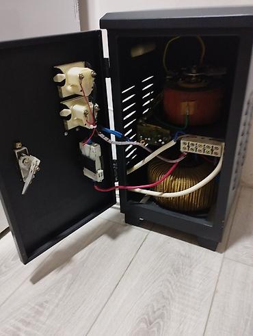 qapi evi: Avtomatik gərginlik tənzimləyicisi (stabilizator) - Tip: Servo tip — 2