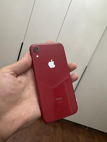 IPhone Xr, Б/у, 128 ГБ, Красный, 80 %