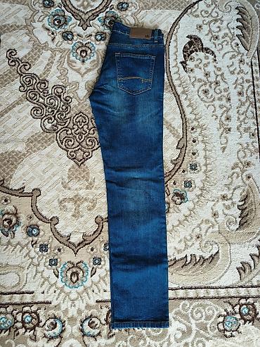 Kişi geyimləri: Zolla brendi. Kişilər üçün cins (jeans) denim şalvar. Yenidir — 4