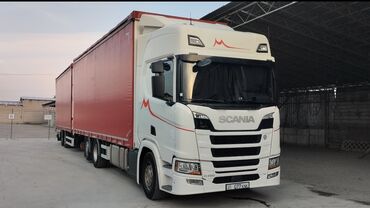 кабина на юмз трактор: Сүйрөгүч, Scania, 2019 г., Тенттелген