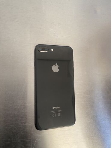 продам айфон 8 плюс: IPhone 8 Plus, Б/у, 64 ГБ, Black Titanium, Зарядное устройство, Чехол, 100 %