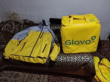 глово куртка: Комплект экипировки курьера Glovo: термосумка и куртка. су В набор — 2