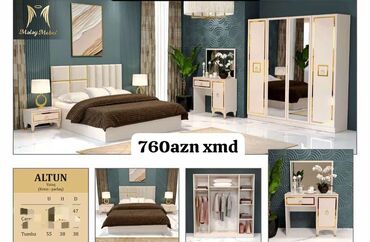 Yataq otağı dəstləri: İkinəfərlik çarpayı, Yeni — 2