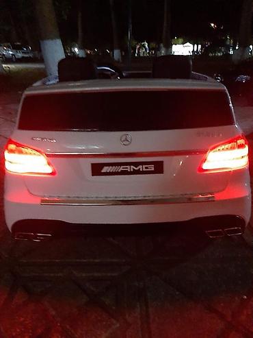 Uşaq dünyası: Uşaq elektrikli maşın – Mercedes-Benz GLS63 AMG stili, ağ rəng — 6