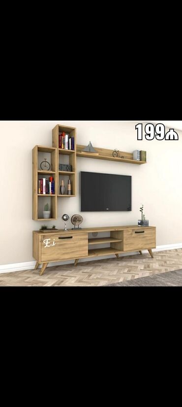 TV altlığı: Yeni, Düz TV altlığı, Polkalı, Laminat — 7