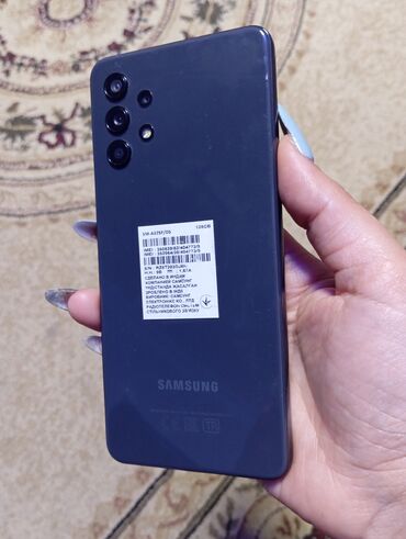 Samsung: Samsung Galaxy A32, 128 GB, Sensor, Barmaq izi, İki sim kartlı