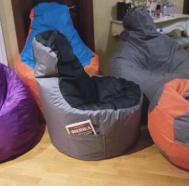 Pufiklər: Yeni, Pufik-kreslo, Parça, Kredit yoxdur, Çatdırılma yoxdur — 14