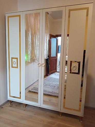 Yeni, 4 qapılı, Güzgülü, Ağ, Açılan, Düz dolab lalafo.az -da Yeni, 4 qapılı, Güzgülü, Ağ, Açılan, Düz dolab