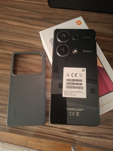 телефон редми нот 13 про: Redmi, Redmi Note 13 Pro, Колдонулган, 256 ГБ, түсү - Кара, 2 SIM