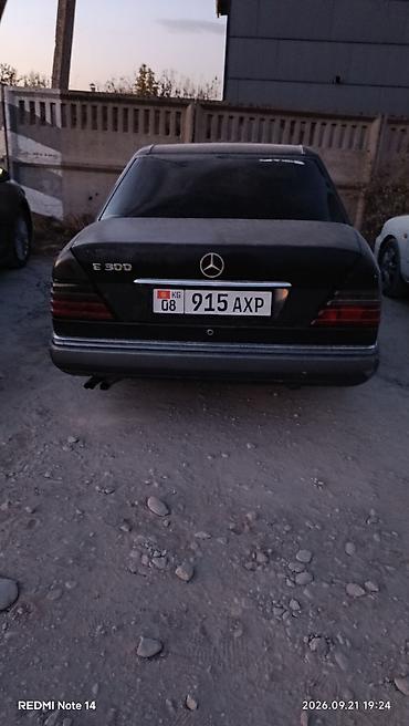 Mercedes-Benz W124: 1991 г., 3 л, Автомат, Дизель, Седан
