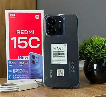 telfonu: Redmi 256 GB, rəng - Boz, Sensor — 1