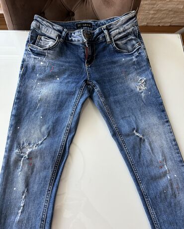 gleznjace na stiklu: 26, Jeans, Regular rise, Skinny