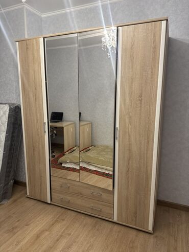 шкаф купе большой: Шкаф купе, Б/у, С зеркалом, ЛДСП