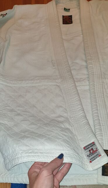 Ostala dečija odeća: DANRHO Judo Kimono Uniforma Ultimate 750 IJF Bela. Kimono i donji deo — 9