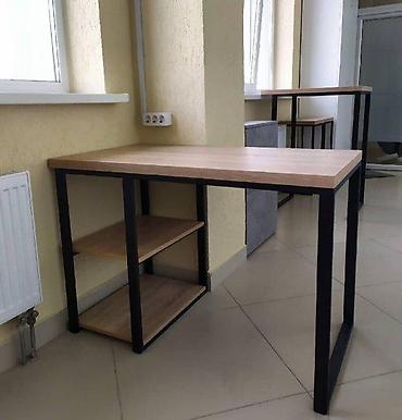 crne komode: RADNI STO MODEL P34 | Izrada nameštaja po meri Drvo& metal — 1
