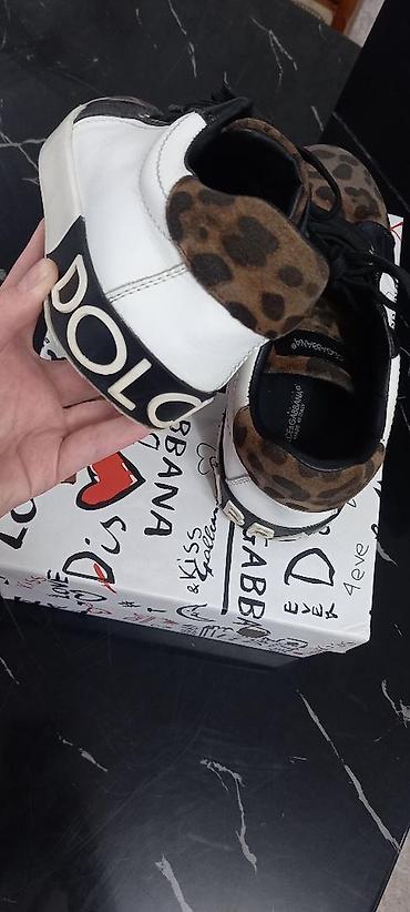 saint lauren: Кроссовки, 39, Dolce & Gabbana, Б/у, цвет - Белый, Самовывоз, Платная доставка — 3