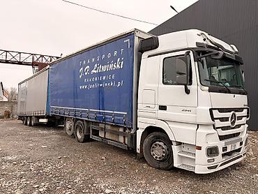 вольво фх: Тягач, Mercedes-Benz, 2011 г., Тентованный — 1