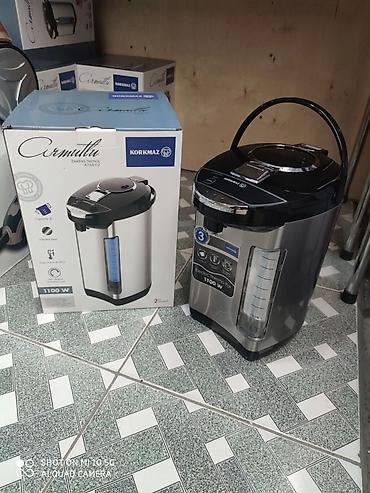 Termopotlar: Samovar elektrikli termos termopot Korkmaz Yeni model Türk istehsali — 7