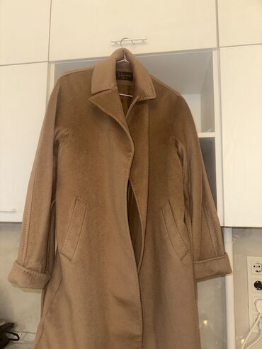 пальто из ламы цена: Пальто, Классика, Осень-весна, Длинная модель, M (EU 38)