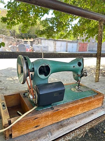 Tikiş maşınları: Real alıcılara endirm olacağ Məhsul: Elektrik tikiş maşını (sovet — 8