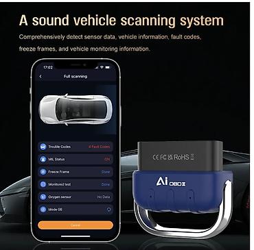 Alati za automobile: Novo - DA200 AI Bluetooth OBD2 za IOS & Android Podržava svih 9 — 13