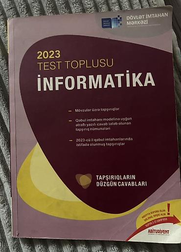 İnformatika: Məhsul: “İnformatika – 2023 Test Toplusu” (Dövlət İmtahan Mərkəzi) — 1