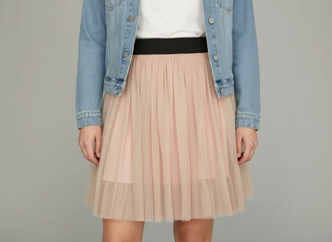 spódnice z tafty midi: Women`s skirt, size S