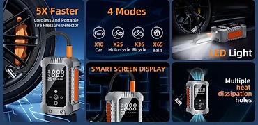 Digər avtoelektronika: Spesifikasiya: Rəng: Qara / Gümüşü Material: ABS Ölçü: Təxmini — 8