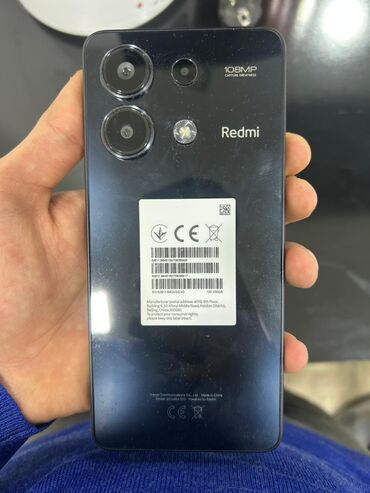 Redmi: Redmi Note 13, 256 GB, rəng - Qara, Sensor — 9