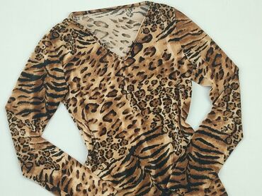 brazowa bluzki: Блуза жіноча, S, стан - Ідеальний